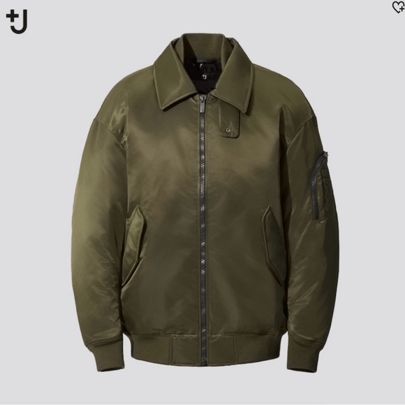 +J Hybrid Down Bomber Jacket